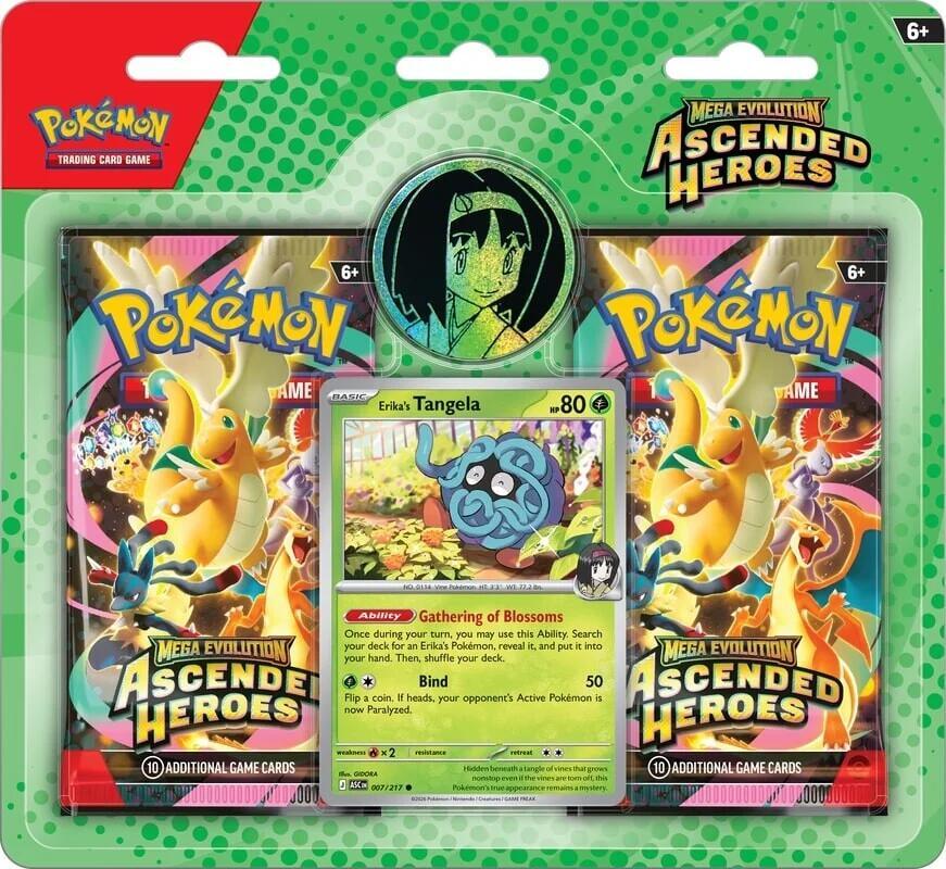 Ascended Heroes Collection (Erika) box and contents