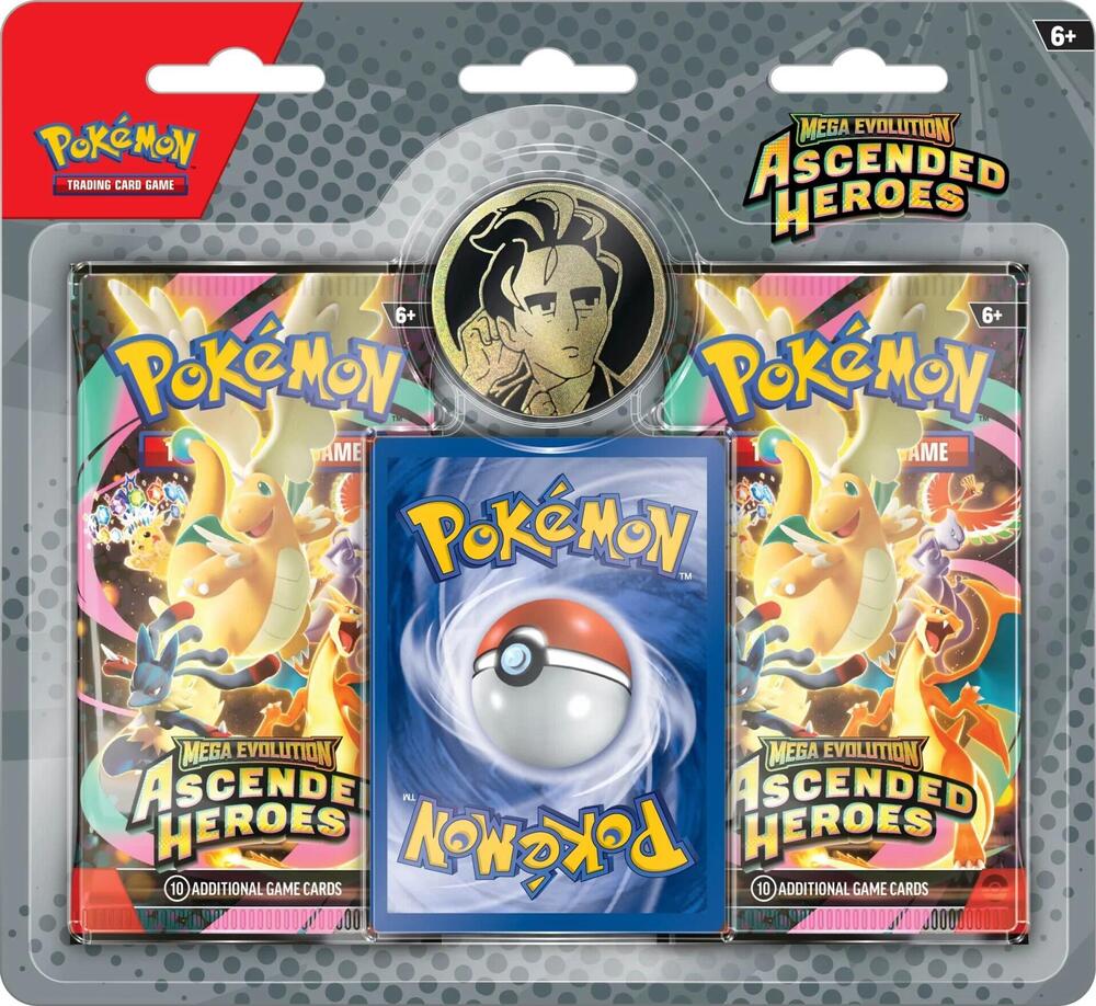 Ascended Heroes Collection (Larry) box and contents