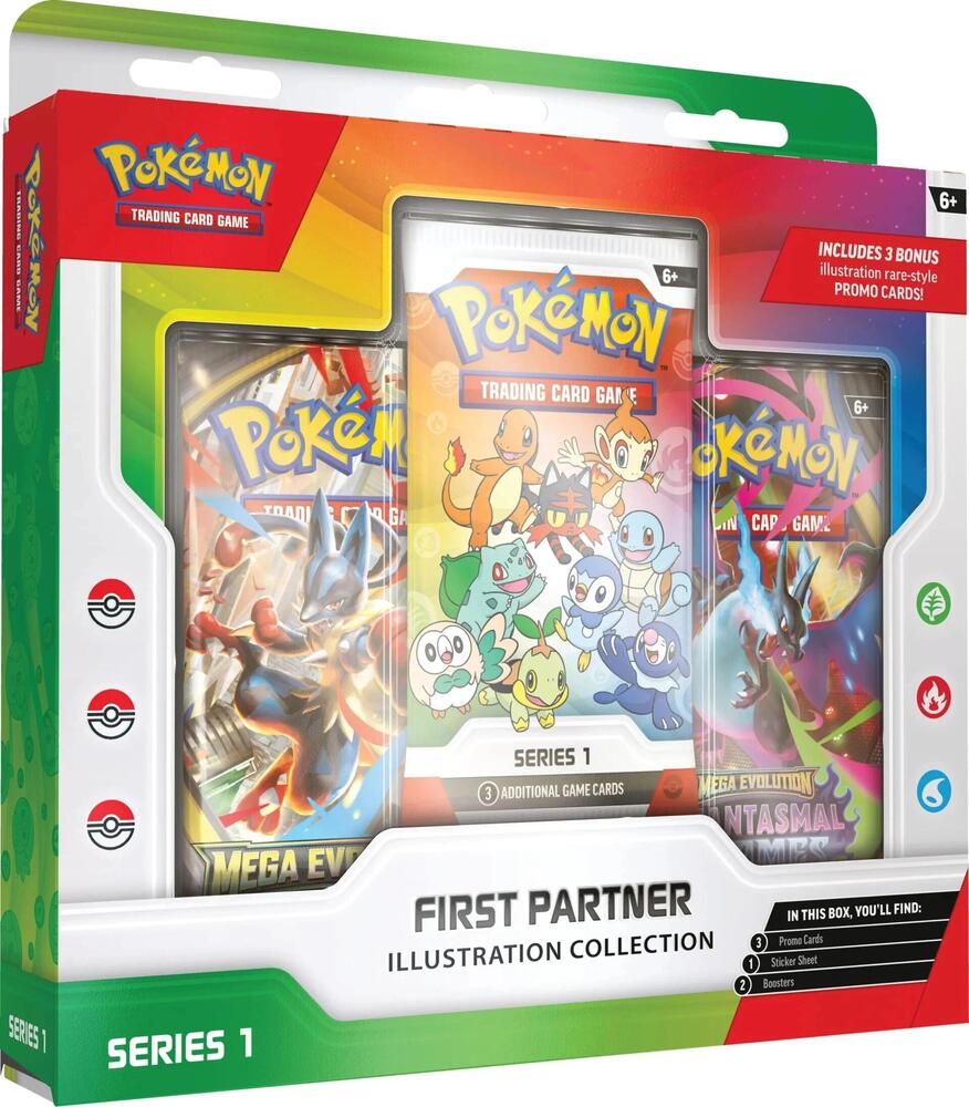 First Partner Illustration Collection (Series 1) box and contents