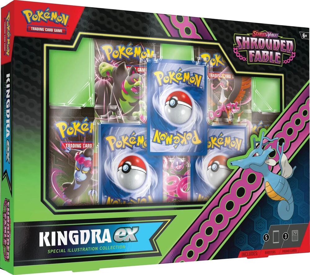 Kingdra ex Special Illustration Collection box and contents