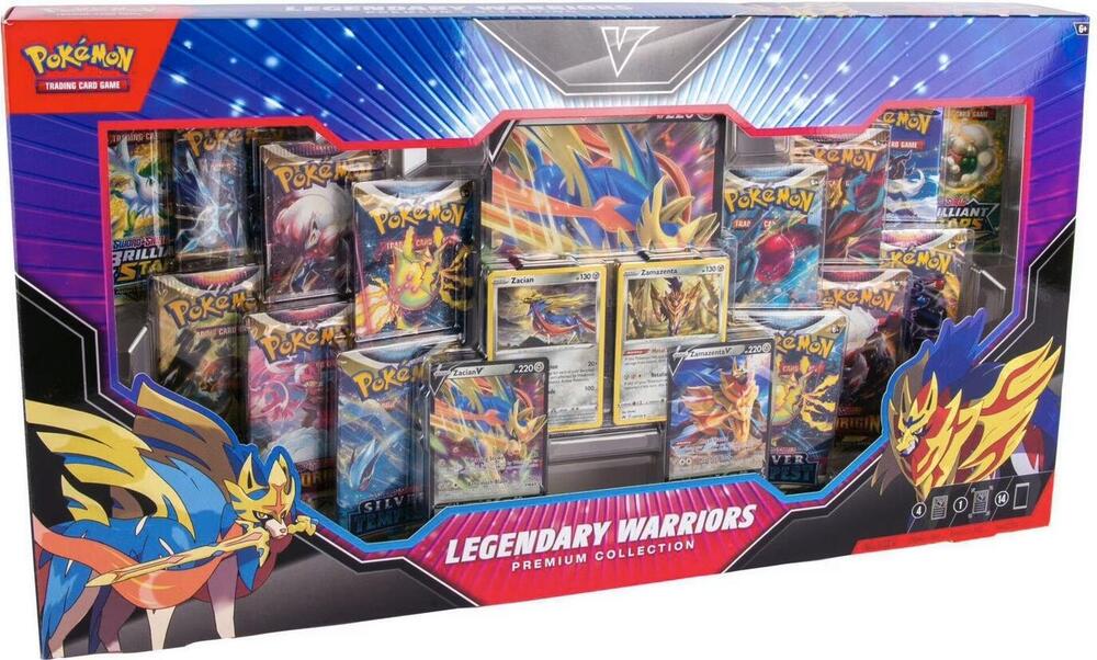 Legendary Warriors Premium Collection box and contents