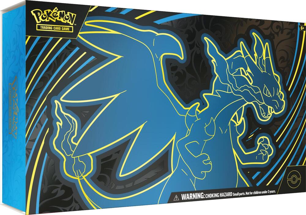 Mega Charizard X ex Ultra Premium Collection box and contents