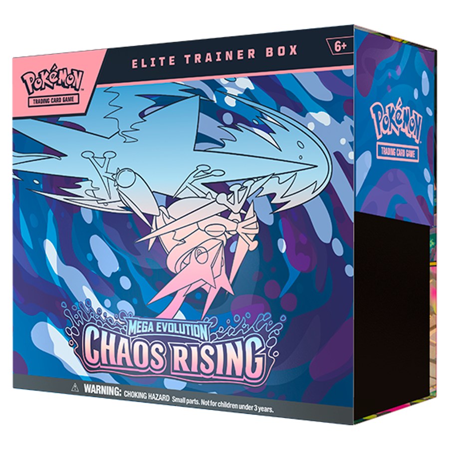 Chaos Rising Elite Trainer Box box and contents