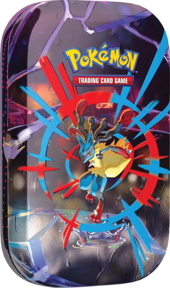 Mega Heroes Mini Tin box and contents