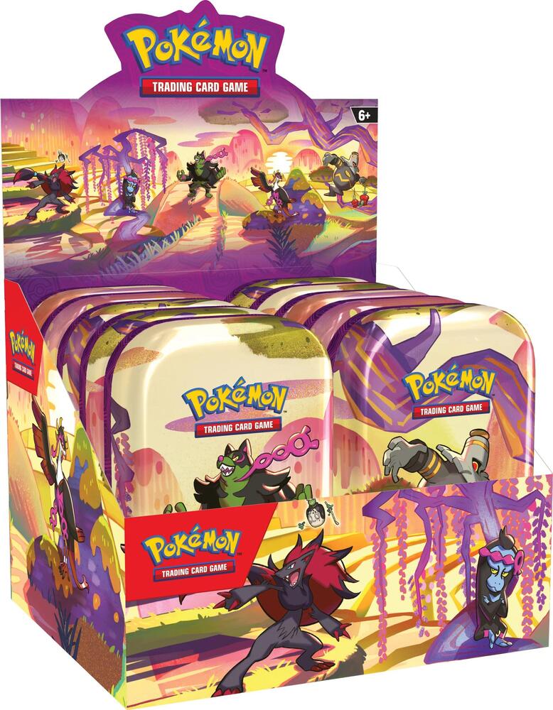 Shrouded Fable Mini Tin Display box and contents