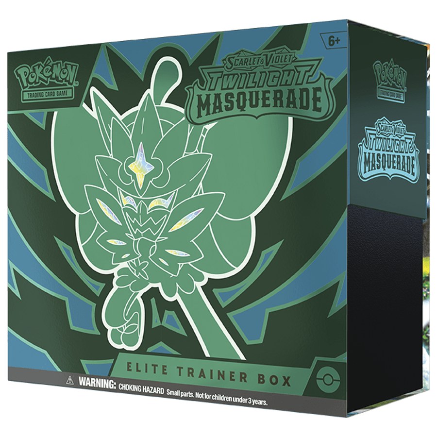 Twilight Masquerade Elite Trainer Box box and contents