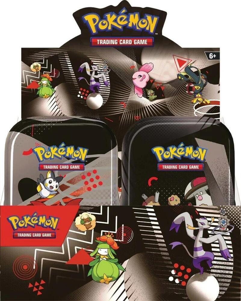 Unova Mini Tin Display box and contents