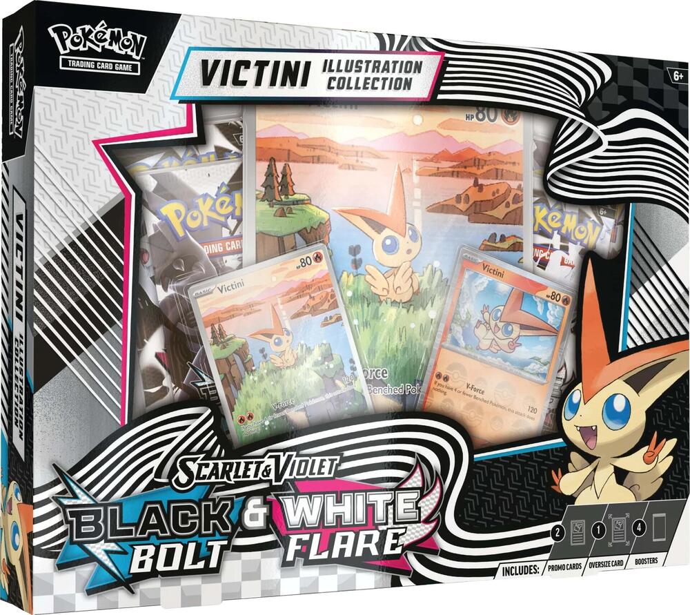 Unova Victini Illustration Collection box and contents