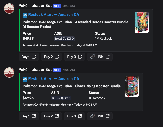 Pokénnoisseur Discord alert preview